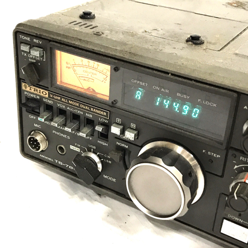 TRIO TS-780 V-UHF ALL MODE DUAL BANDER 固定 トランシーバー アマチュア無線